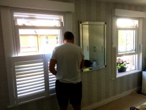 Cafe Style Shutters Fitted In Chingford